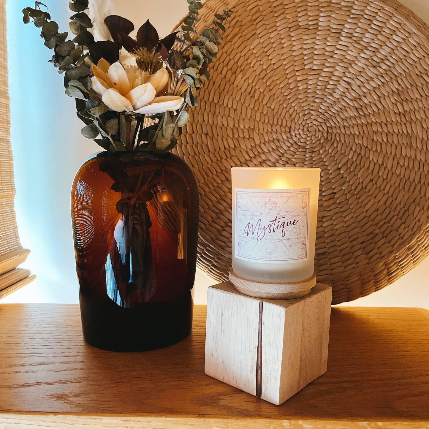 Coconut wax candle - Mystique